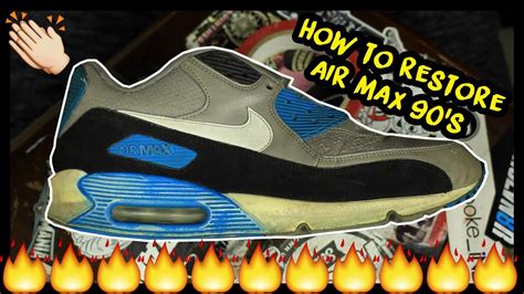 THE ULTIMATE AIR MAX 90 RESTORATION TUTORIAL